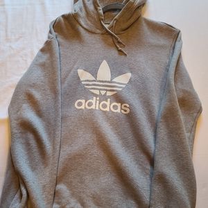Medium Adidas Trefoil Hoodie with zippered pockets